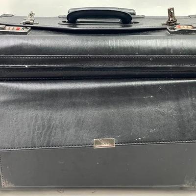 Hard-Sided Rolling Briefcase