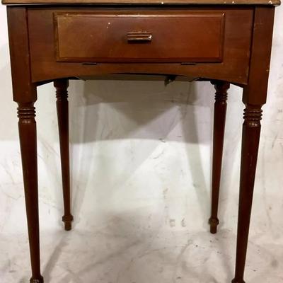 Vintage Sewing Machine Cabinet 