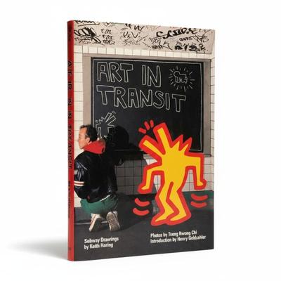 Sale Photo Thumbnail #96: KEITH HARING SIGNED 1984 ILLUSTRATION ART IN TRANSIT