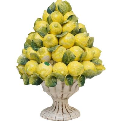 Sale Photo Thumbnail #5: LARGE CAPODIMONTE LEMON CENTERPIECE