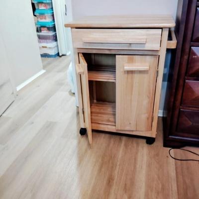 Rolling kitchen island/cabinet $85
