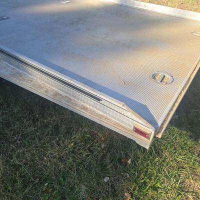 Large Aluminum trailer