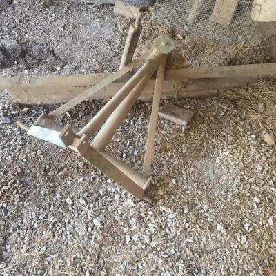 Old plow attachment