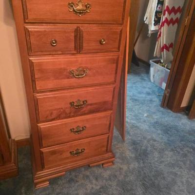 Mid-Century Tell City Maple Lingerie Chest  