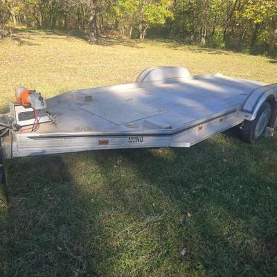 Large Aluminum trailer