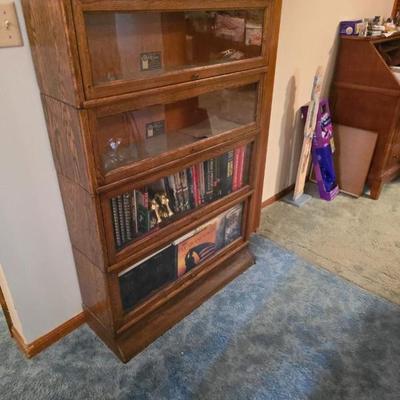 Antique Viking Barrister's Bookcase 