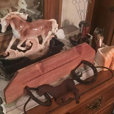 VTG MCM Lane & Co. Pottery Horse Planter  