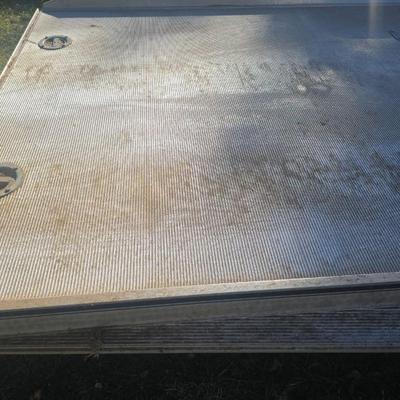 Large Aluminum trailer