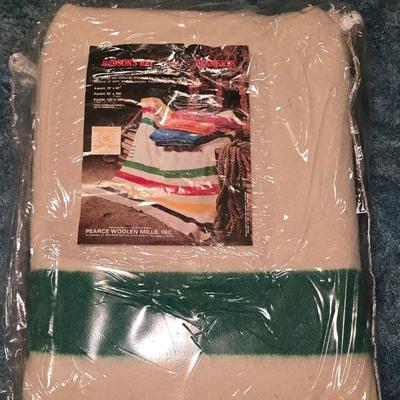 Hudson's Bay 4 Stripe wool point blanket