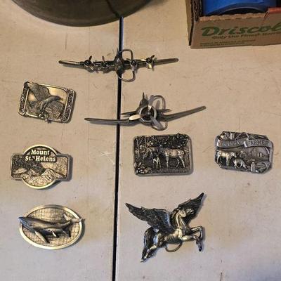 Vintage Belt Buckles 
