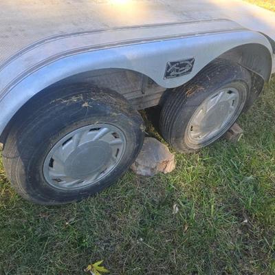 Large Aluminum trailer