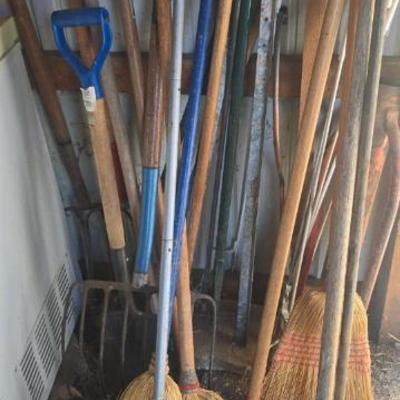 Tools and brooms