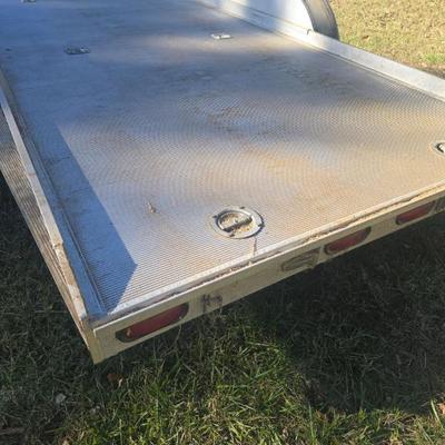 Large Aluminum trailer