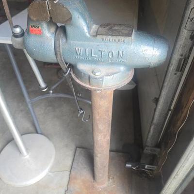 Vintage Wilton Bench Vise 