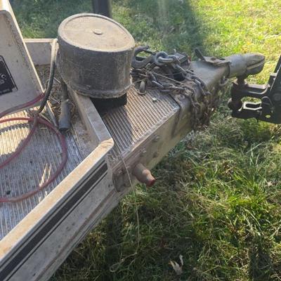 Large Aluminum trailer