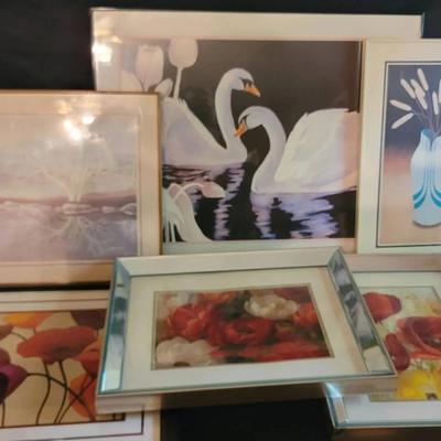 Colorful Poppy Artwork & Vintage Wall Art Collection