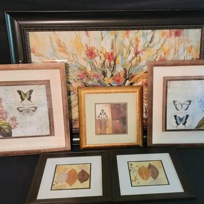Framed Floral & Botanical Wall Art Collection