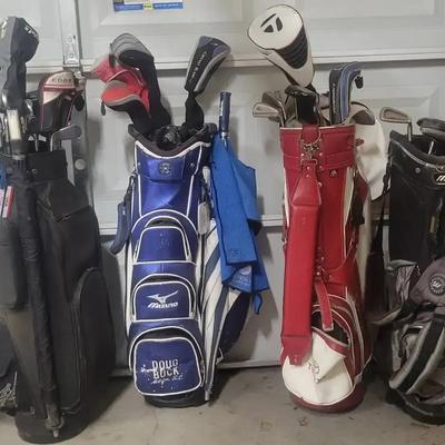 Golf Club and Bag Collection Featuring Mizuno & More
