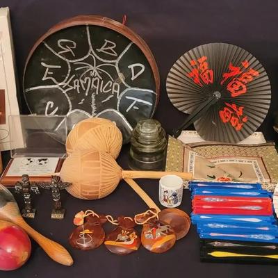 Eclectic International Décor & Souvenir Collection Featuring Tutankhamun, Apollo 11, and More