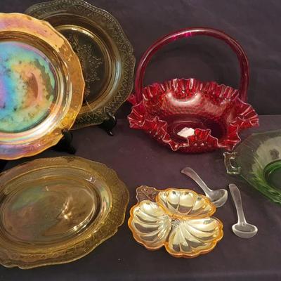 Vintage Carnival, Depression & Amberina Glass Collection