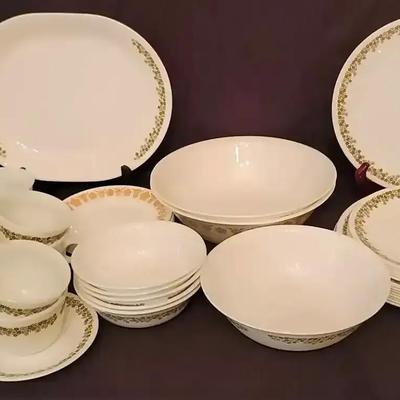 Corelle by Corning Vintage Dinnerware Collection – Two Classic Patterns