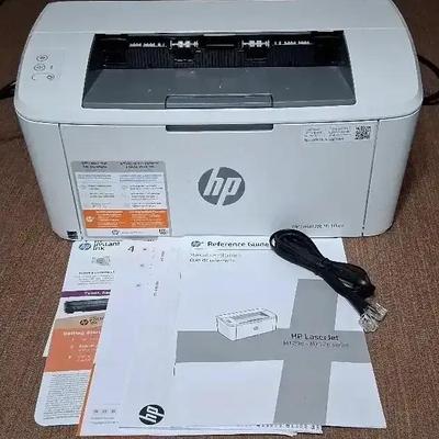 HP LaserJet WiFi Printer with Manuals and Power Cord