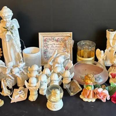 Angel Figurine and Candleholder Collection