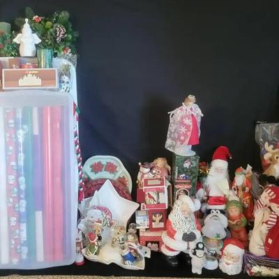 Festive Christmas Décor and Collectible Figurine Collection
