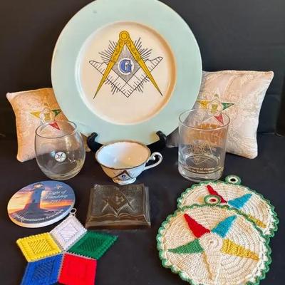 Masonic and Eastern Star Memorabilia Collection