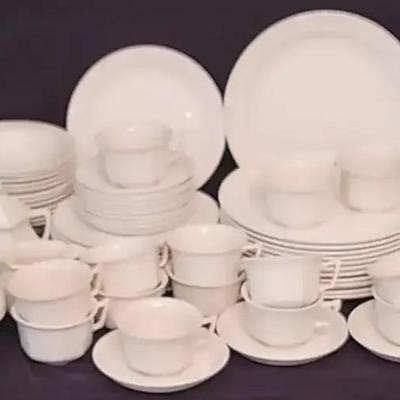 Adams Real English Ironstone Dinnerware & Victorian Cake Set