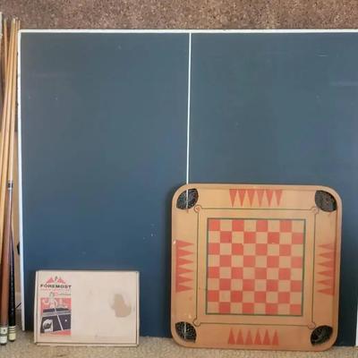 Vintage Pool and Game Table Accessories