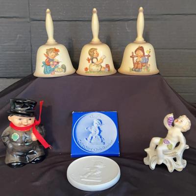 Goebel Collection Featuring Chimney Sweep, Cherub & Annual Bells