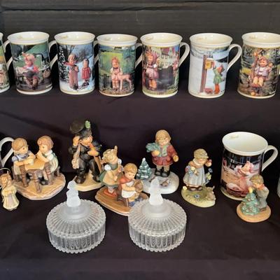Goebel Hummel Reproduction Figurine and Danbury Mint Holiday Collection