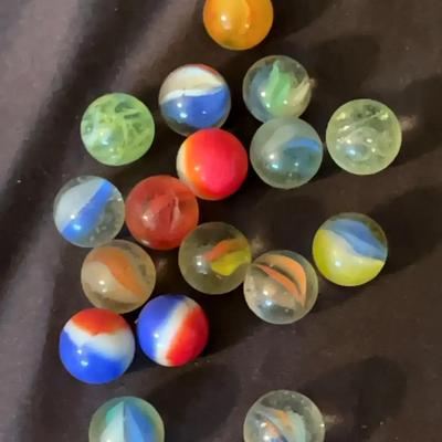 Vintage Glass Marbles Collection
