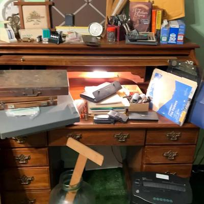Office Essentials with Vintage Paint Set, Typewriter & Shredder
