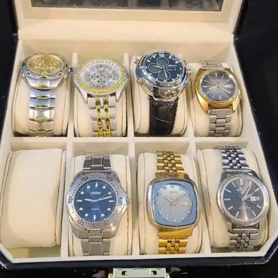 Men’s Watch Collection Featuring Seiko
