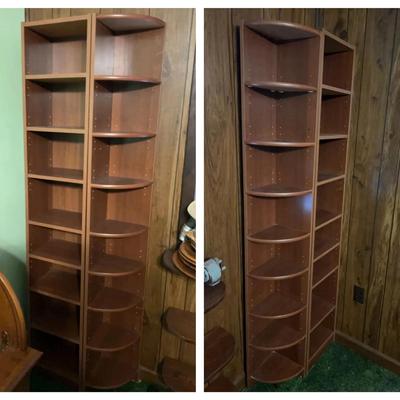 Wooden Wall Shelving Units (Set of Four)