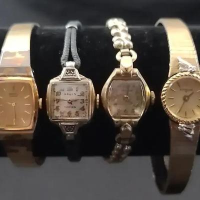 Ladies Watches Featuring Wittnauer, Seiko & Gruen