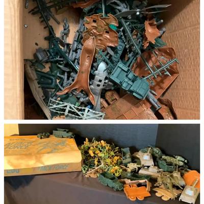 Vintage Marx Attack Force Army Playset