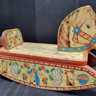 N.N. Hill Rocking Horse - Rare (1125)