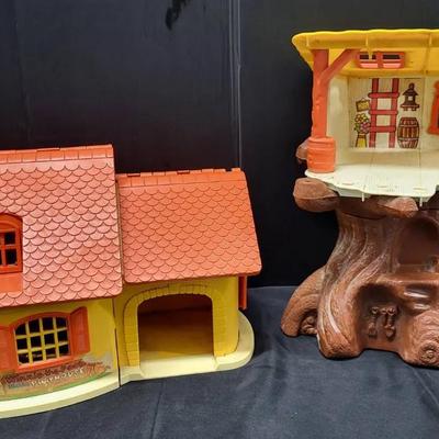 1970s Hasbro Weeble's Houses (1125)