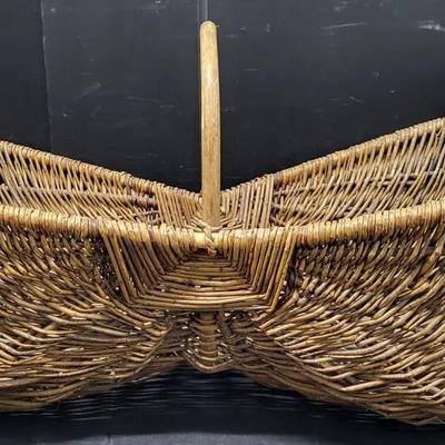 19th Century French Harvest Basket (1125)