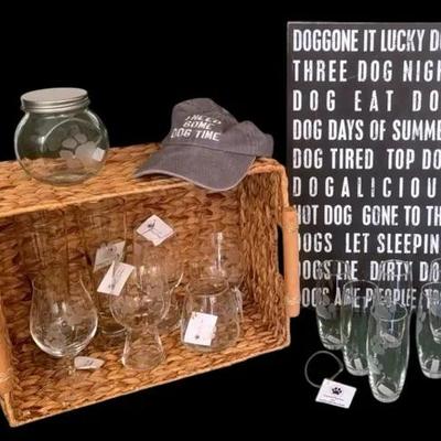 Engraved Paw Print Beer Wine Glasses By Pawsitivity.me And More!