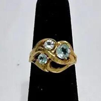 Ladies 14K Gold Ring 4.0g Size 4.5