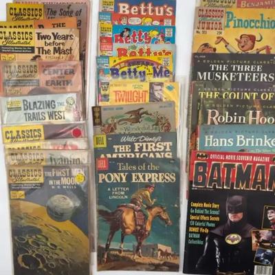 26 Vintage Comic Books