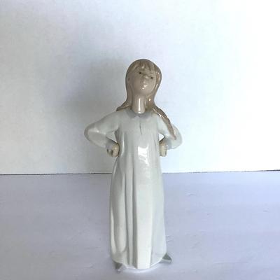 Girl Stretching By Lladro