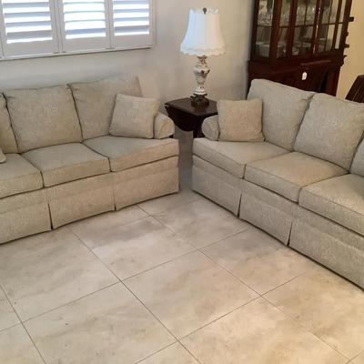 Pair Of Ethan Allen Sofas