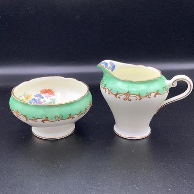Aynsley Bone China Cream And Sugar Set