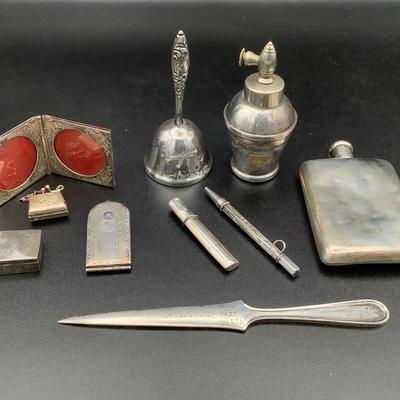 10 Vintage Sterling Silver Accessories 