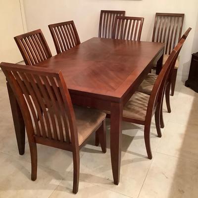 Dining Table With 8 Chairs 